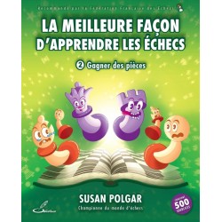 La meilleure façon d'apprendre les échecs vol.2 de Susan Polgar